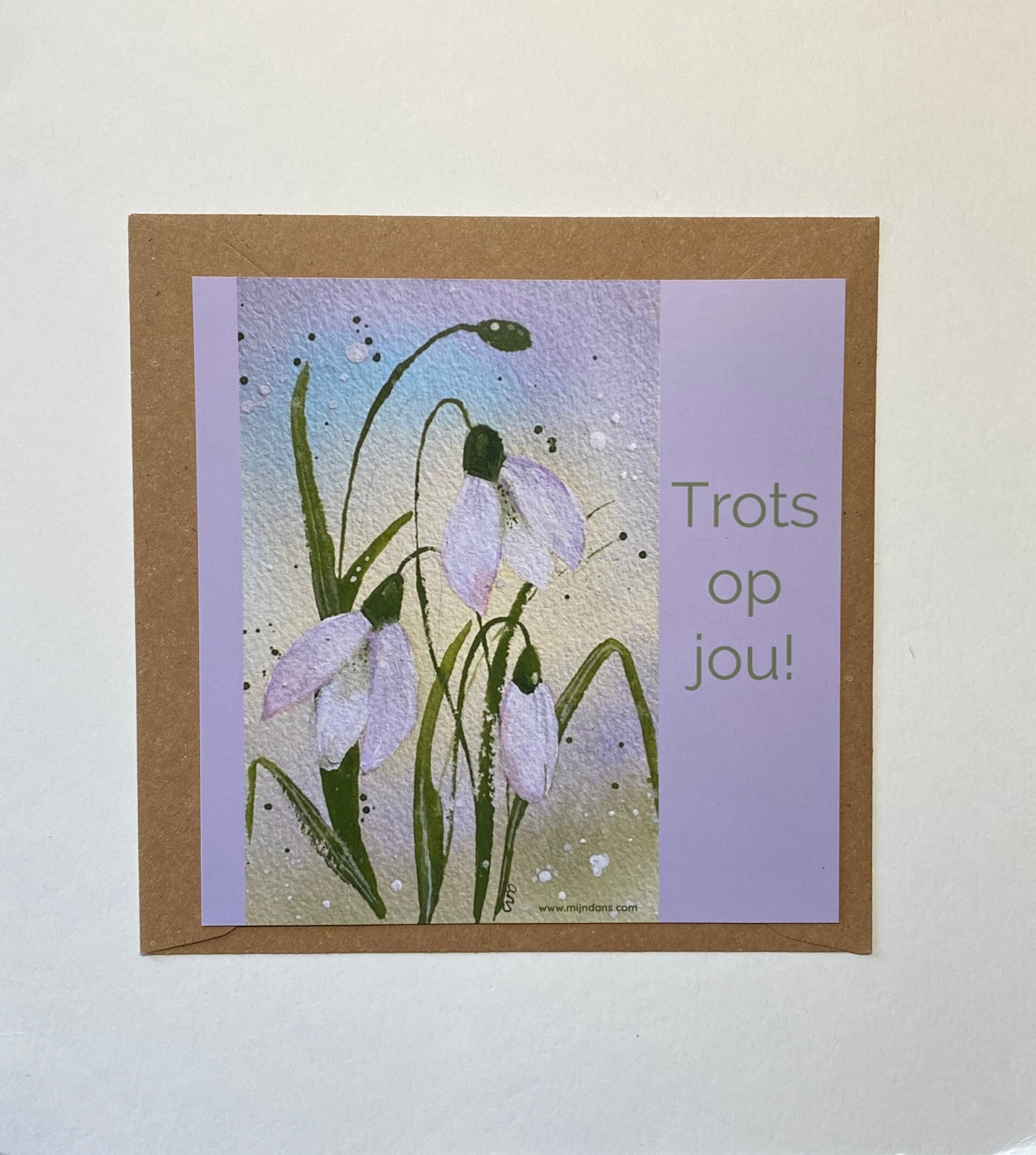 Vierkante wenskaartjes