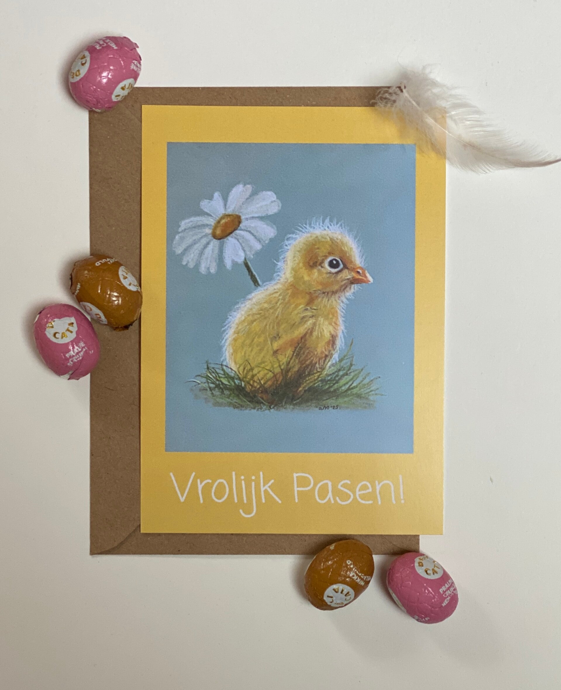Wenskaart ‘Vrolijk Pasen’