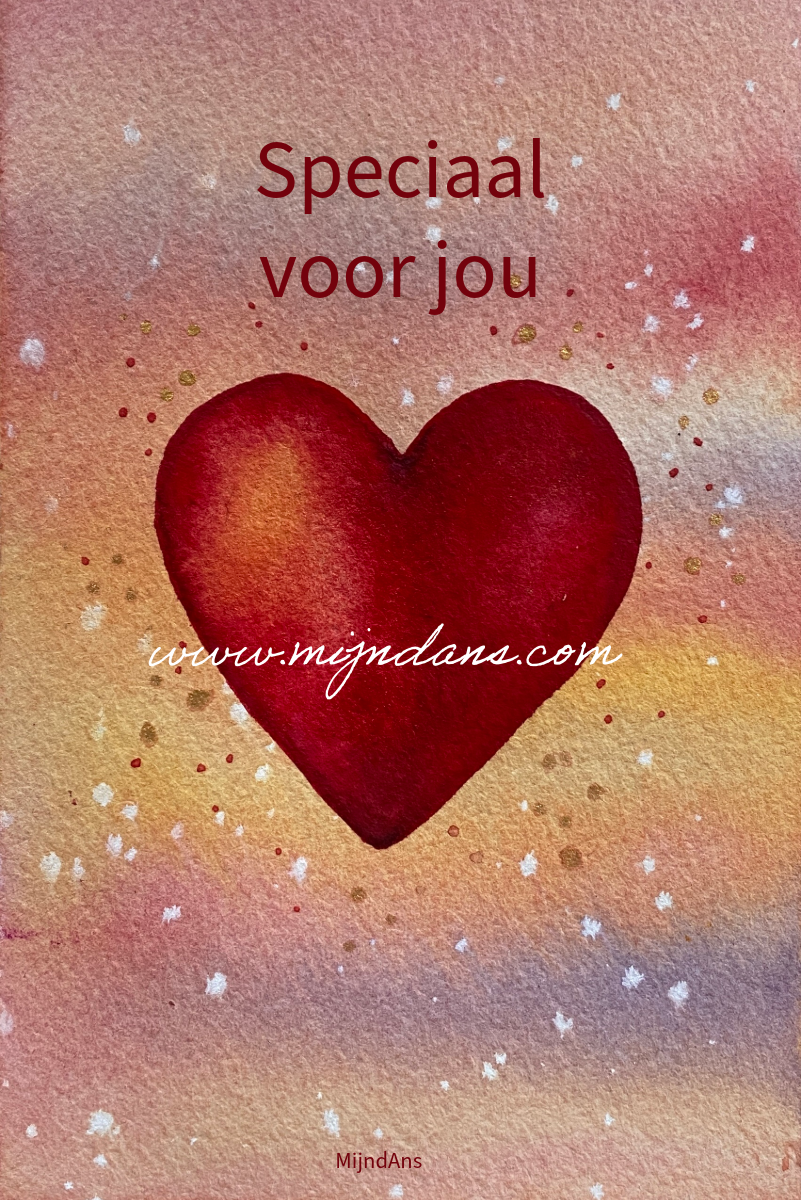 digitale wenskaart 'speciaal voor jou'