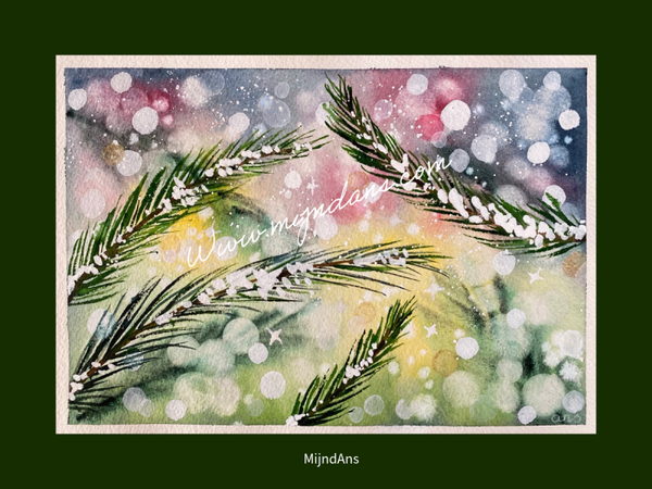 Digitale kerstkaart 'kerstsfeer'