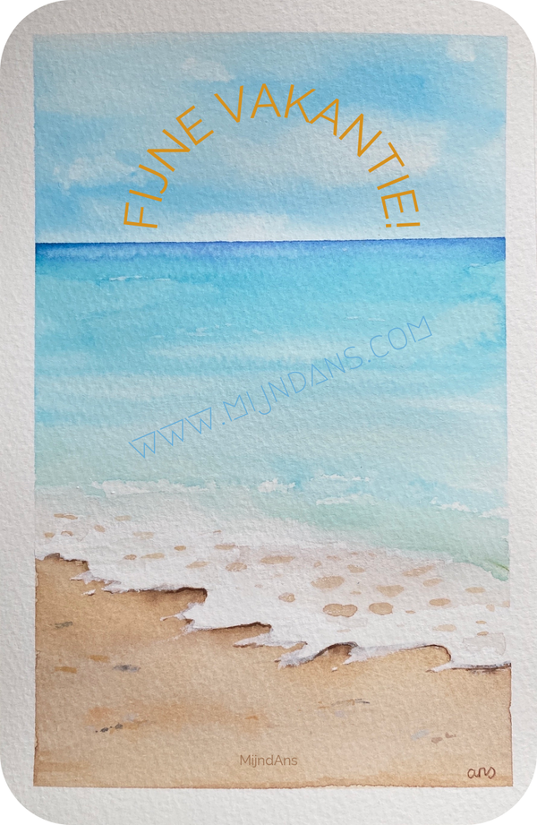 Digitale wenskaart 'fijne vakantie!'