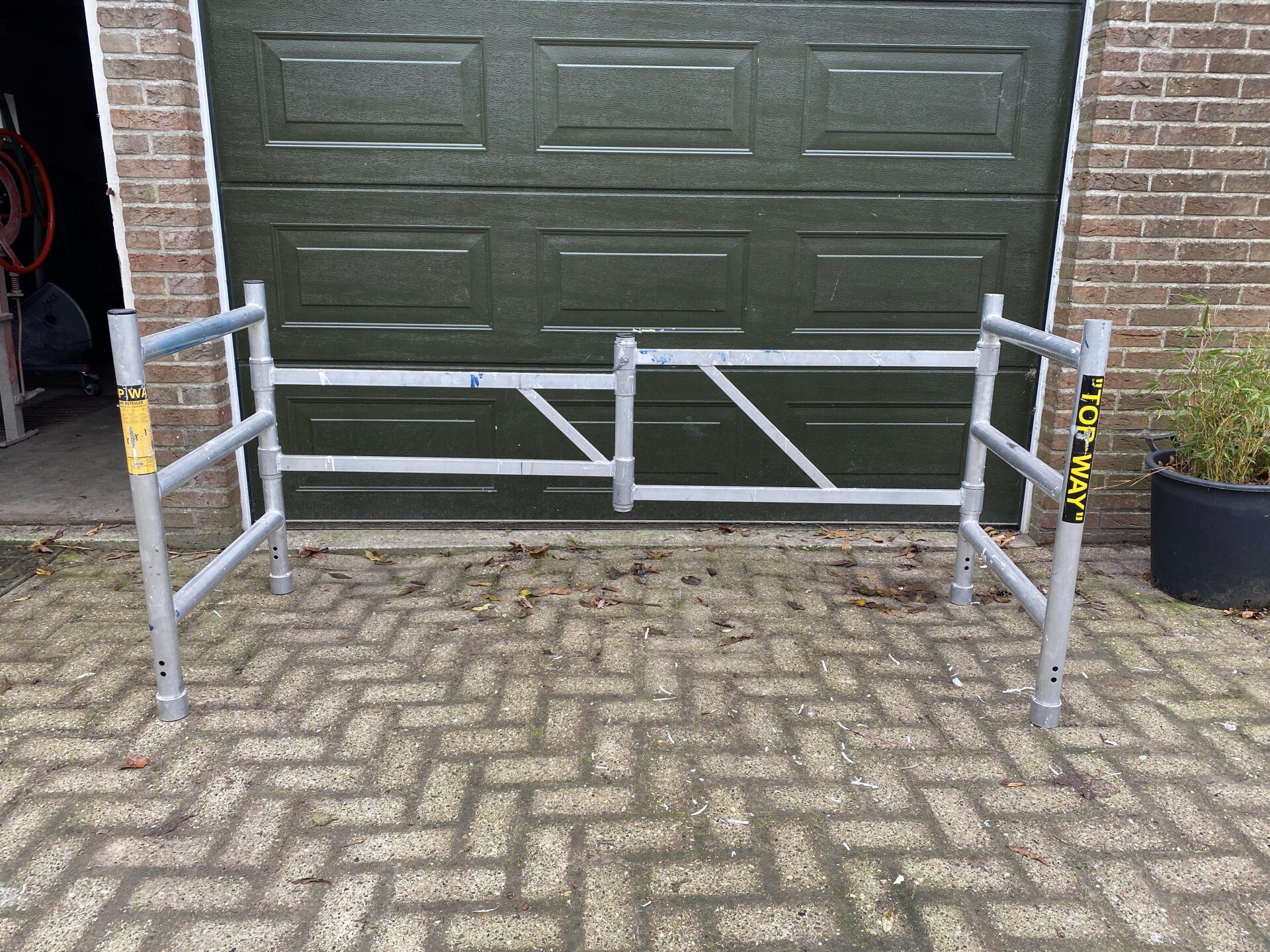 Opzetstuk voor steiger