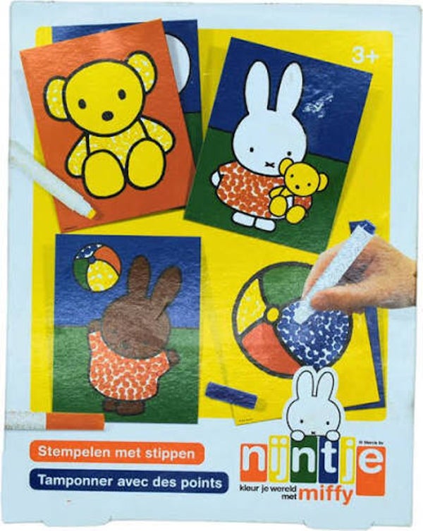Nijntje Stempelen Met Stippen