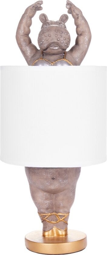 Clayre & Eef Tafellamp Nijlpaard