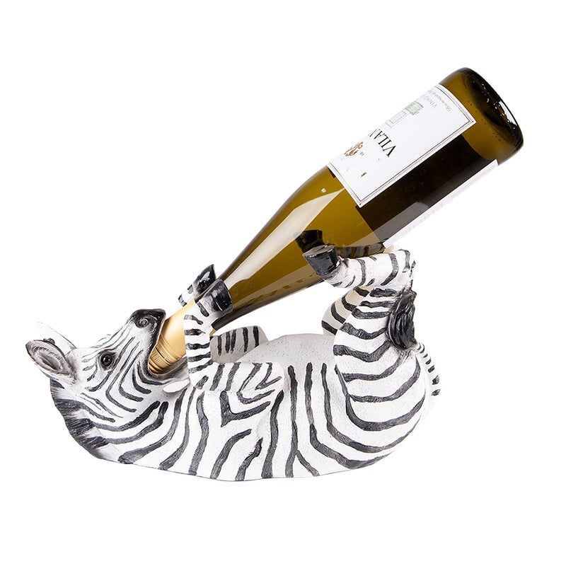 Wijnfleshouder Zebra