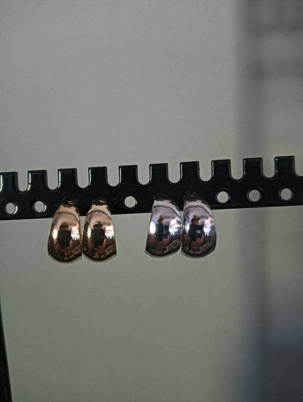 Oorbellen Effen Breed