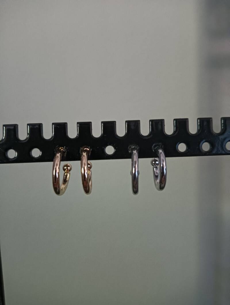 Oorbellen Effen Smal