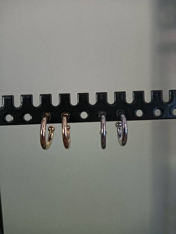 Oorbellen Effen Smal