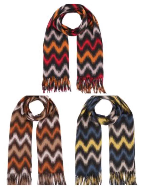 Warme Sjaal Zigzag