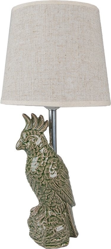 Clayre & Eef Tafellamp Papegaai