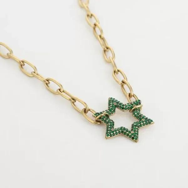 Ketting Zirkonia Ster