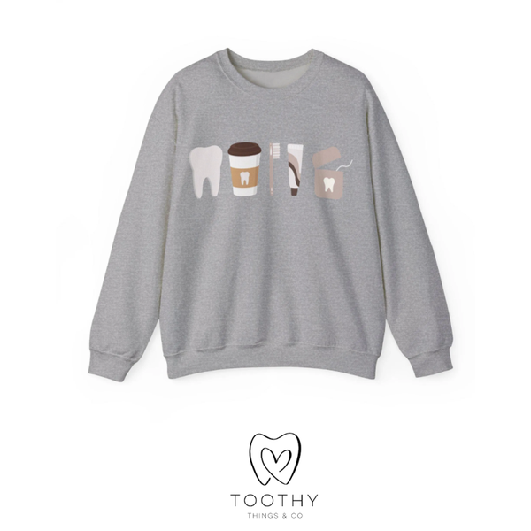 Sweater icons beige (grijs)