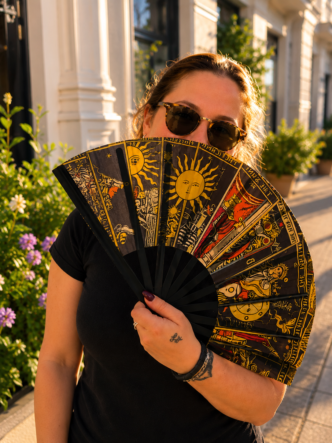 Tarot Waaier – Mystieke Handwaaier