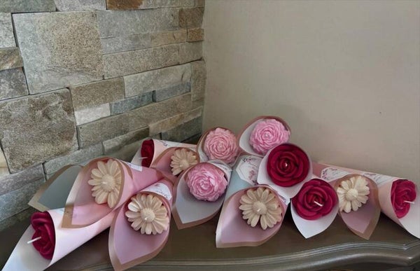 🌸 Bougies Rose – L’alliance parfaite entre parfum et élégance