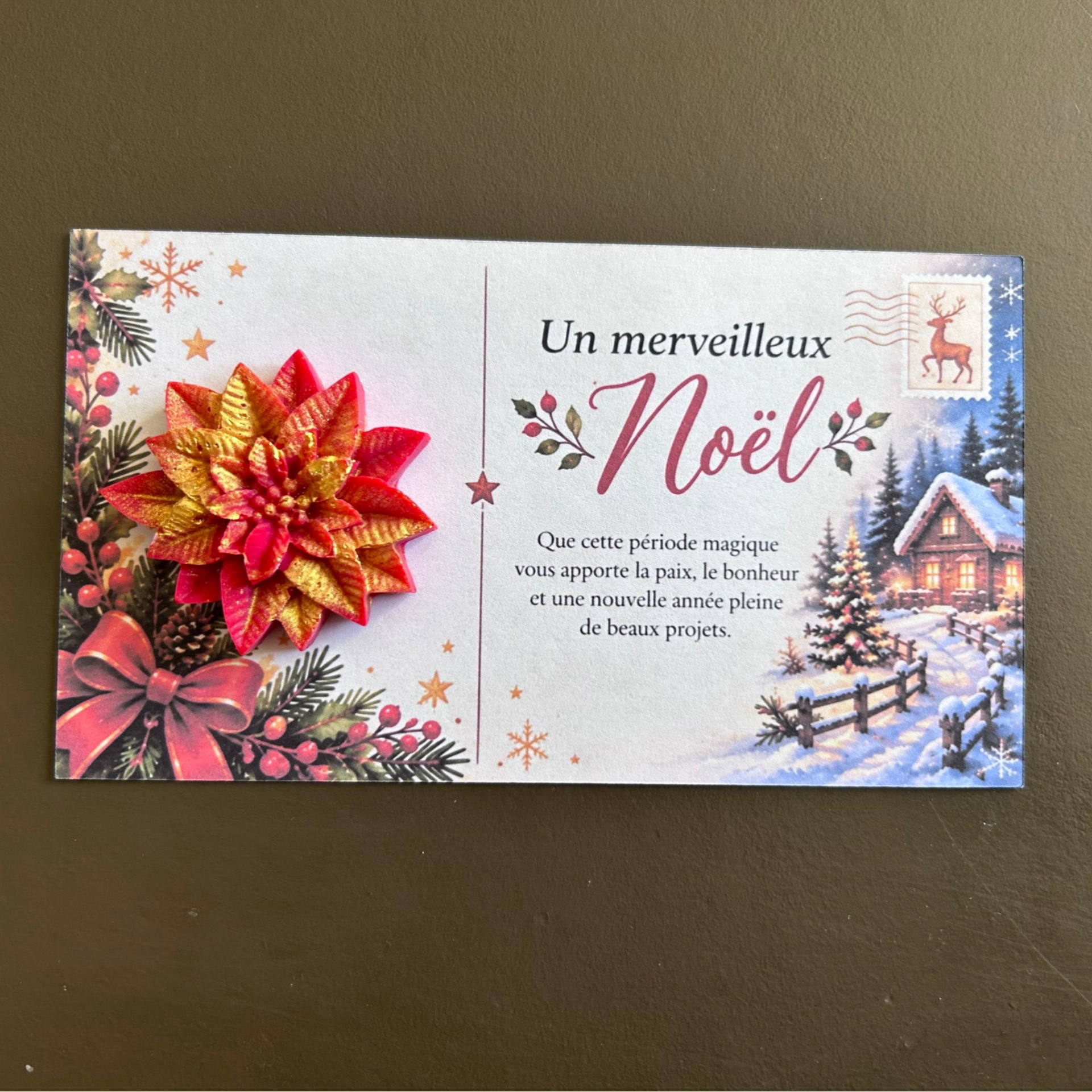 🎄 Carte fondant de Noël