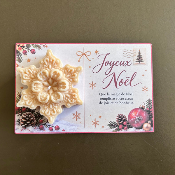 🎄 Carte bougie de Noël