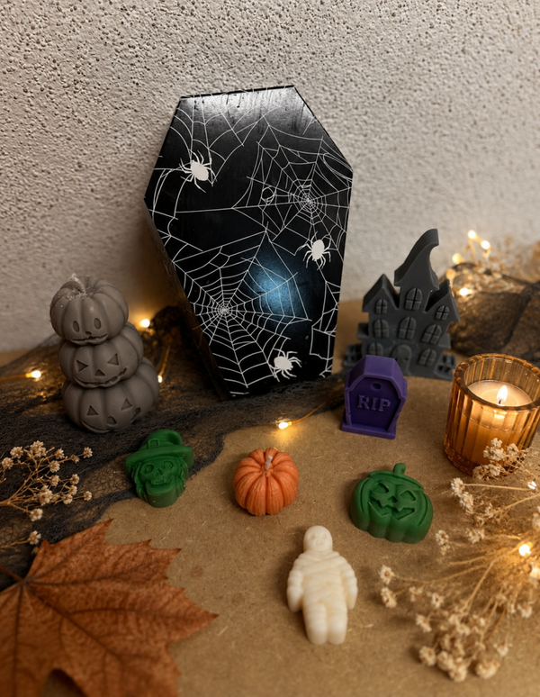 🎃 Cercueil de fondants parfumés – Édition Halloween 👻