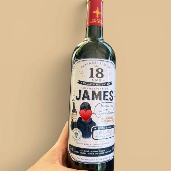 🍷 Étiquettes de bouteilles personnalisées 🍷