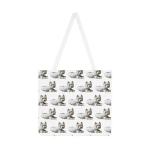 Whimsical Shoulder Tote Bag, Stylish Eco-Friendly Bag, Perfect Gift for Animal Lovers, Shopping Companion, Daily Use Tote