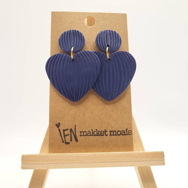 Oorbellen (blauw)