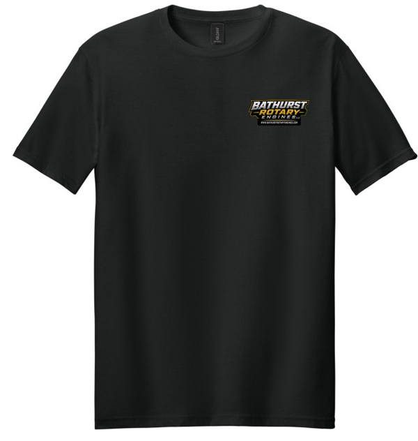 Bathurst Rotary Engines T-Shirt - Yellow