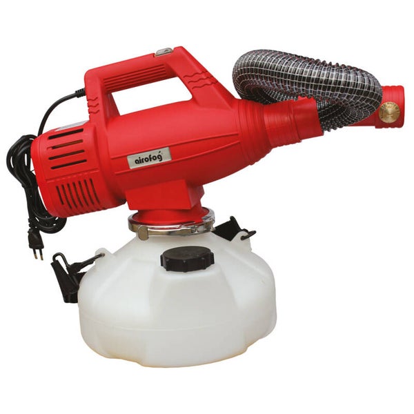 Airofog ULV Fogger U260 Professionele elektrische ULV koudvernevelaar met 5 liter tank, flexibele slang voor moeilijk bereikbare plaatsen, instelbaar debiet en een bereik tot 12 meter. Geschikt voor vloeistoffen op water en oliebasis.