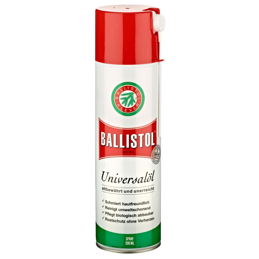 Ballistol Universal Oil Spray 200 ml De enige in zijn soort met de breedste inzetbaarheid!