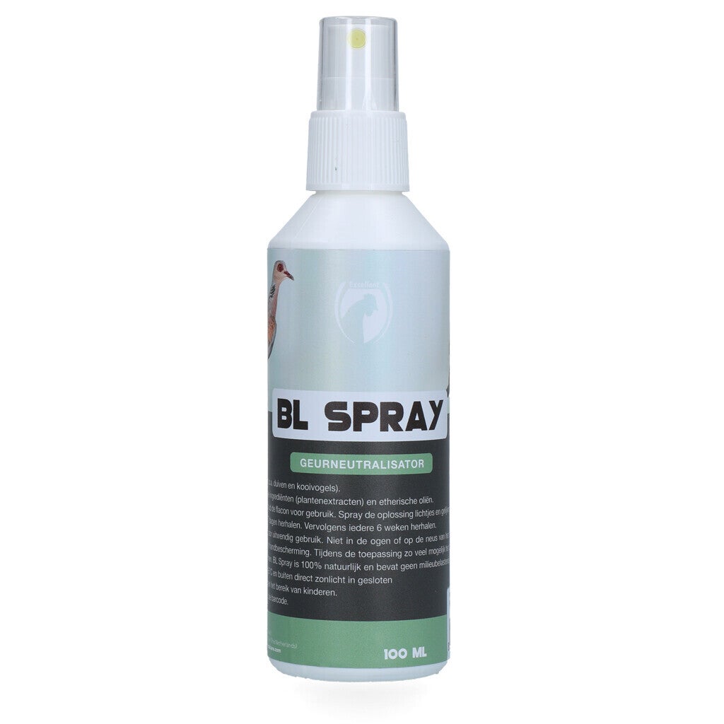 Excellent BL Spray kant-en-klaar 4 varianten Geurneutralisator voor op pluimvee!