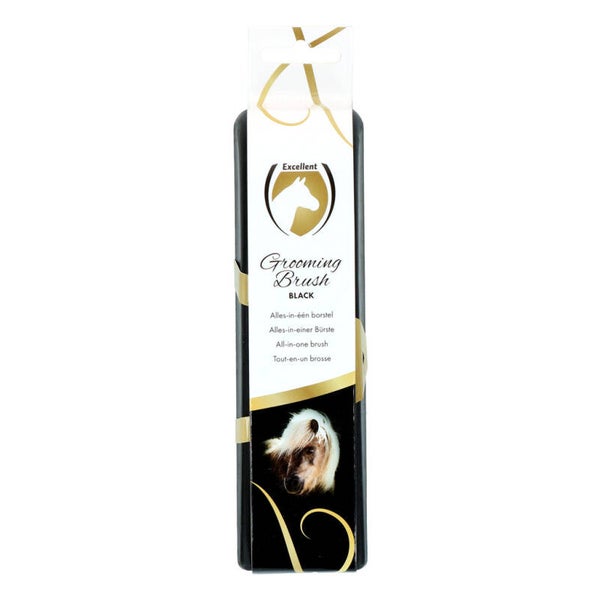 Excellent Horse Grooming Brush Zwart of Roze