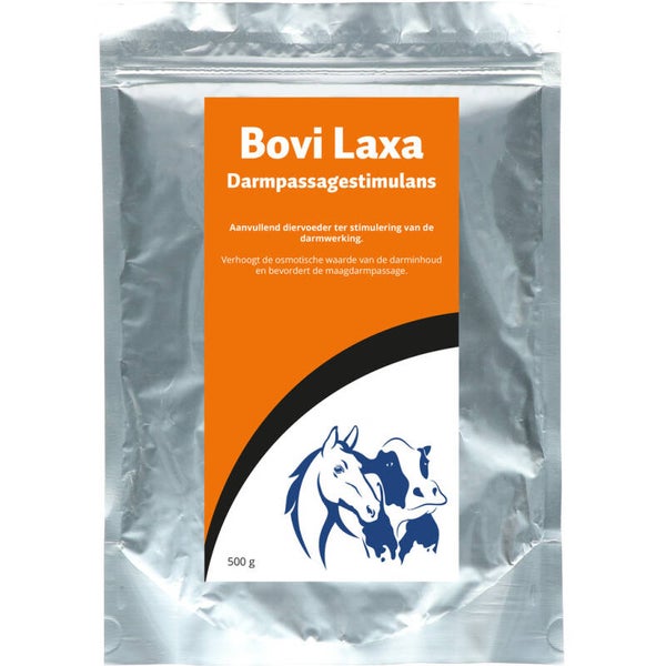 Bovi Laxa Stimuleert de darmwerking en bevordert de maagdarmpassage.
