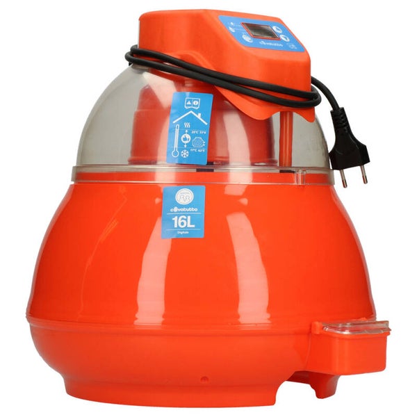Covatutto 16L Digital Broedmachine Voor het creëren van de ideale omstandigheden.
