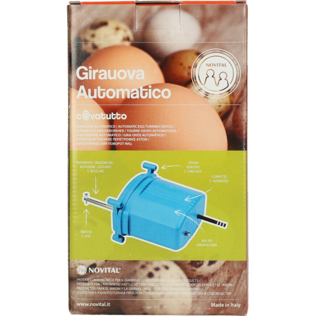 Covatutto Automatische Eierdraaier  Zorgt dat eieren automatisch gedraaid kunnen worden in broedmachines.