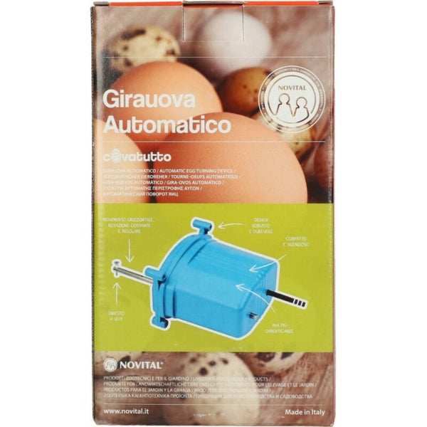 Covatutto Automatische Eierdraaier  Zorgt dat eieren automatisch gedraaid kunnen worden in broedmachines.