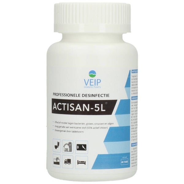 Veip Actisan 5L 40 stuks of  300 st.