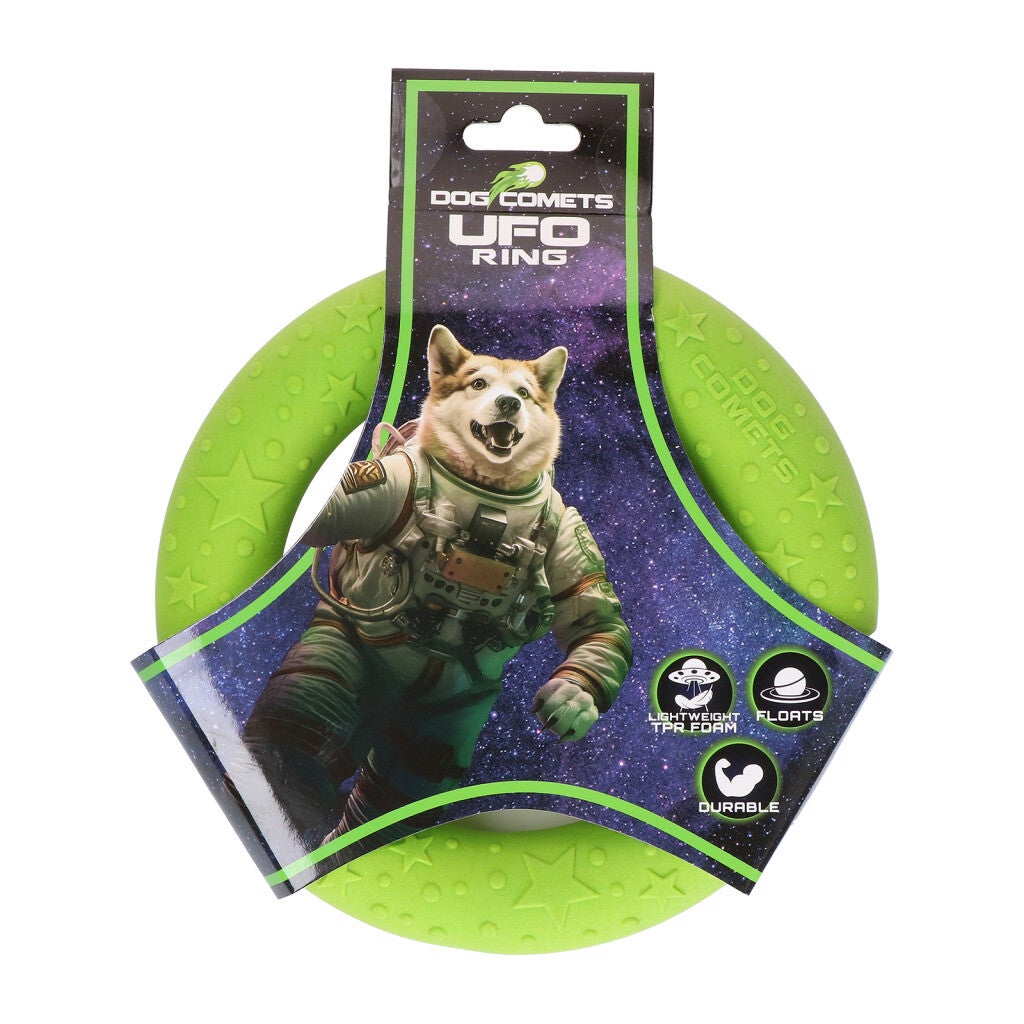 Dog Comets UFO Ring Groen S