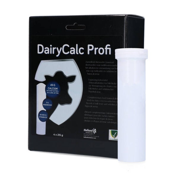 DairyCalc Profi Bolus (Mg & Vit. D3) 4 x 215 g Dé unieke combinatie van Calcium, Magnesium en Vit. D3