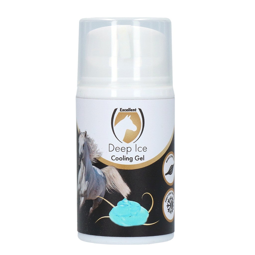 Excellent Horse Deep Ice Cooling Gel 50 ml Cooling gel voor het verzorgen en koelen van de spieren en pezen van het paard na inspanning.