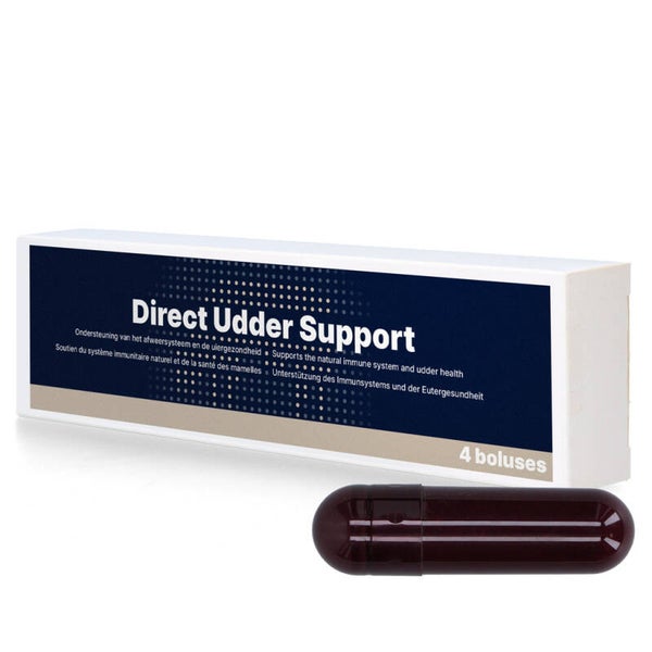 Direct Udder Support 4 x 60 g Bevordert het natuurlijk afweersysteem en ondersteunt een goede uiergezondheid.