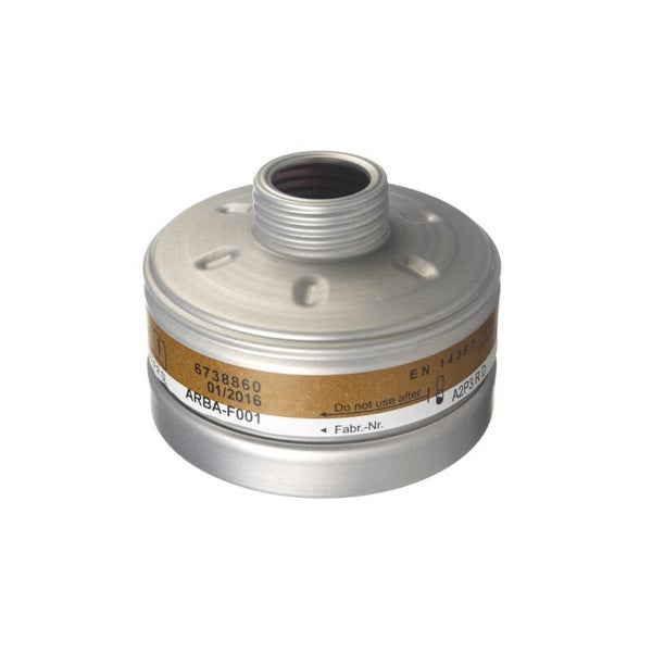 Dräger Filter RD 40 A2-P3 Geschikt voor gassen en dampen van organische samenstelling (A) + vaste stoffen/deeltjes (P