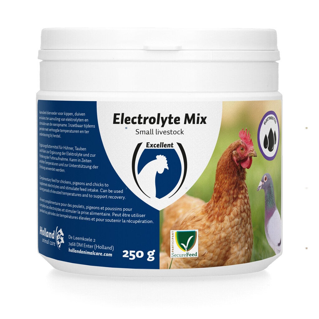 Excellent Electrolyte mix voor kleinvee Ter aanvulling van elektrolyten en stimulatie van de voeropname.