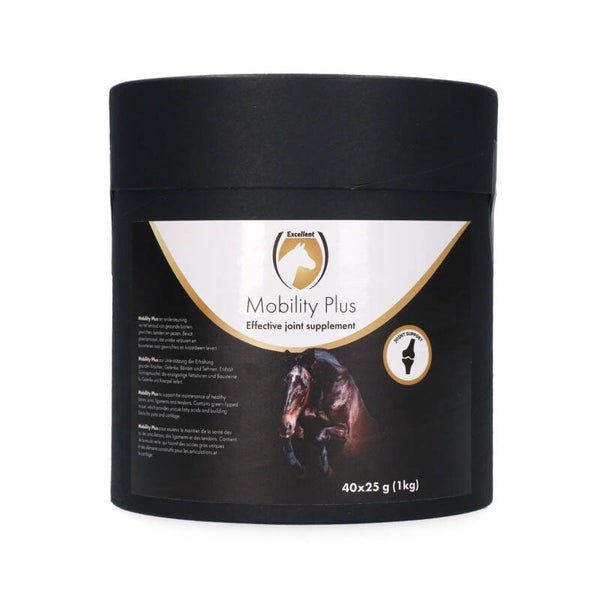 Excellent Horse Mobility Plus 40 x 25 g (1 kg) Mobility Plus voor paarden – ondersteuning van gewrichten en mobiliteit