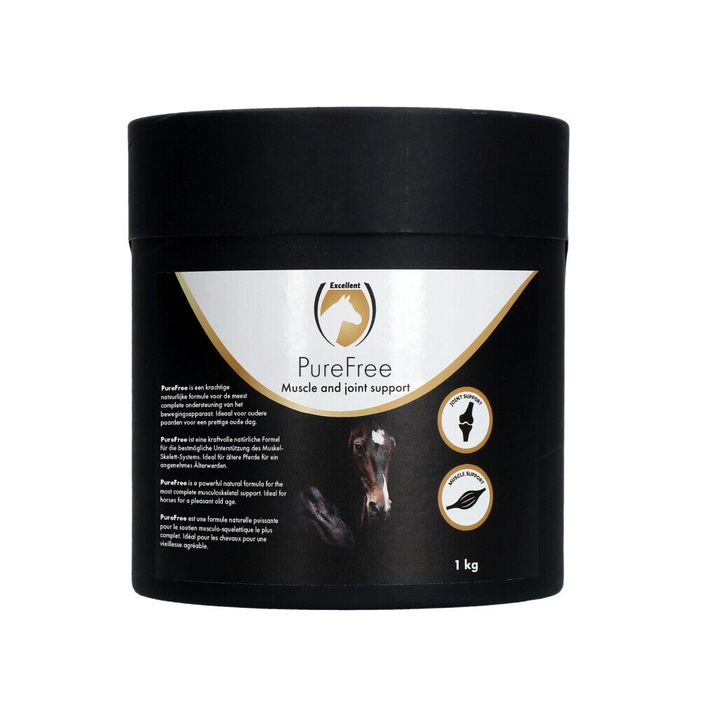 Excellent Horse PureFree 1 kg Excellent PureFree voor paarden – ondersteuning van spieren en gewrichten