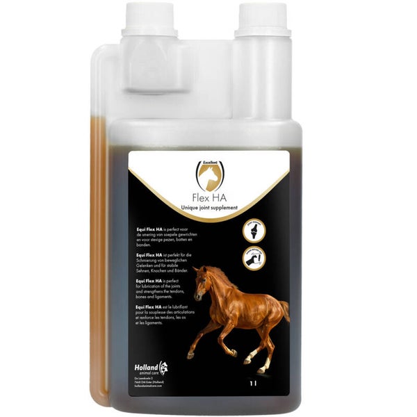 Excellent Horse Flex HA 1 l Equi Flex HA – vloeibare ondersteuning voor gewrichten, pezen en kraakbeen