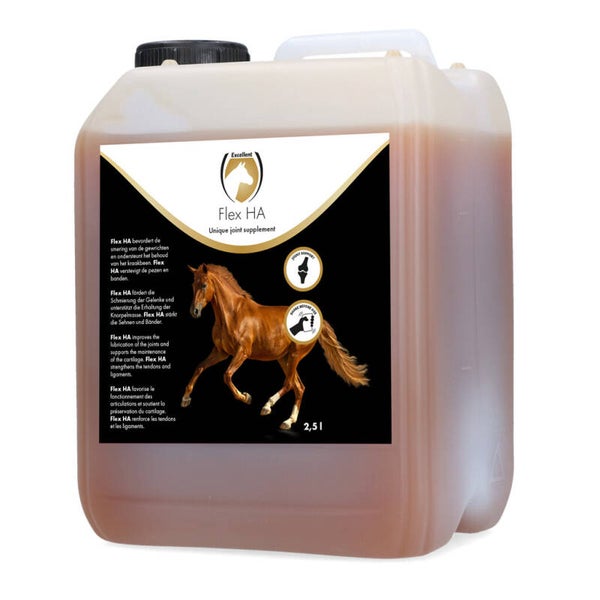 Excellent Horse Flex HA 2,5 l Equi Flex HA – vloeibare ondersteuning voor gewrichten, pezen en kraakbeen