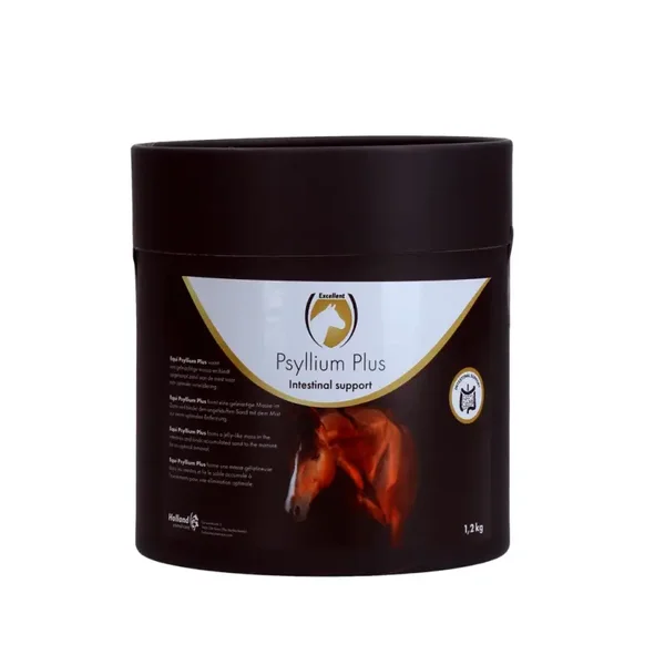 Excellent Horse Psyllium Plus 1,2 kg Voor optimale verwijdering van zand en ter ondersteuning van de darmwerking.