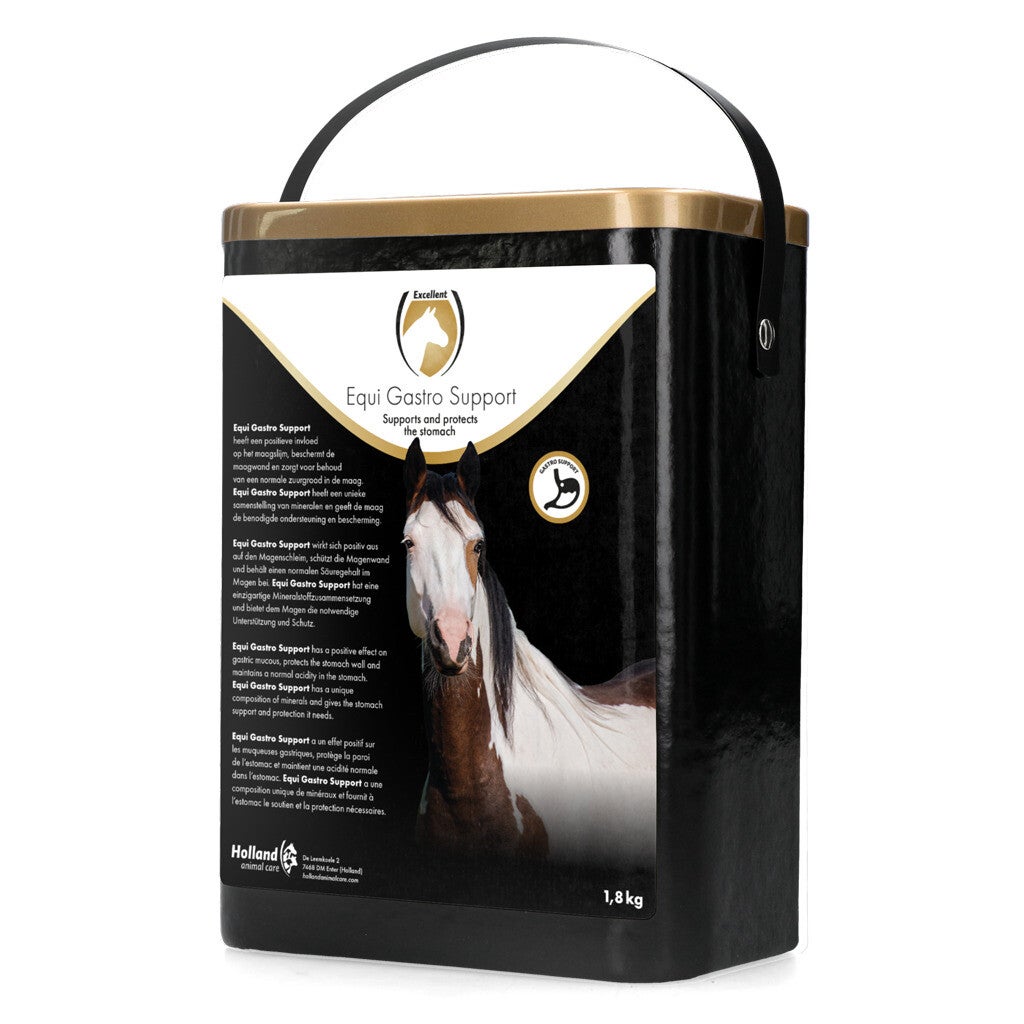 Excellent Horse Gastro Support 1,8 kg Voor ondersteuning van de maag en behoud van een normale zuurgraad.