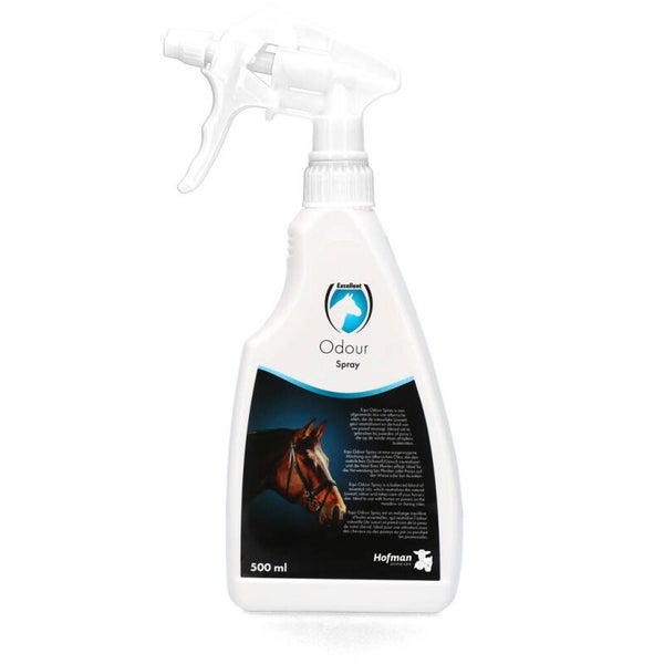 Excellent Horse Odour Spray en refill Een spray met etherische oliën, die de natuurlijke (zweet)geur neutraliseert en de huid van het paard verzorgt.