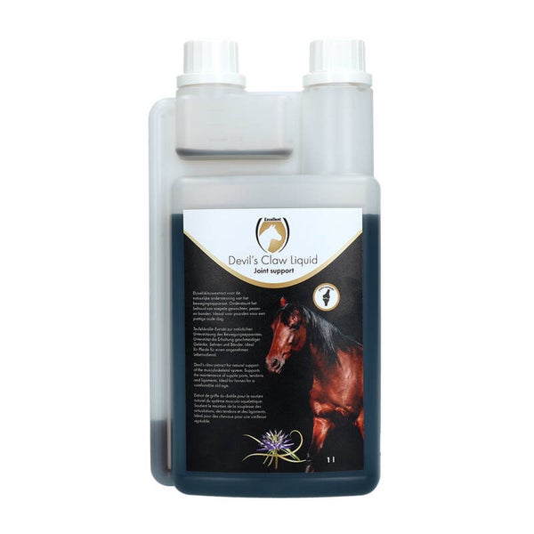 Excellent Horse Devil's Claw Liquid Devil’s Claw Liquid voor paarden – ondersteuning van gewrichten en mobiliteit