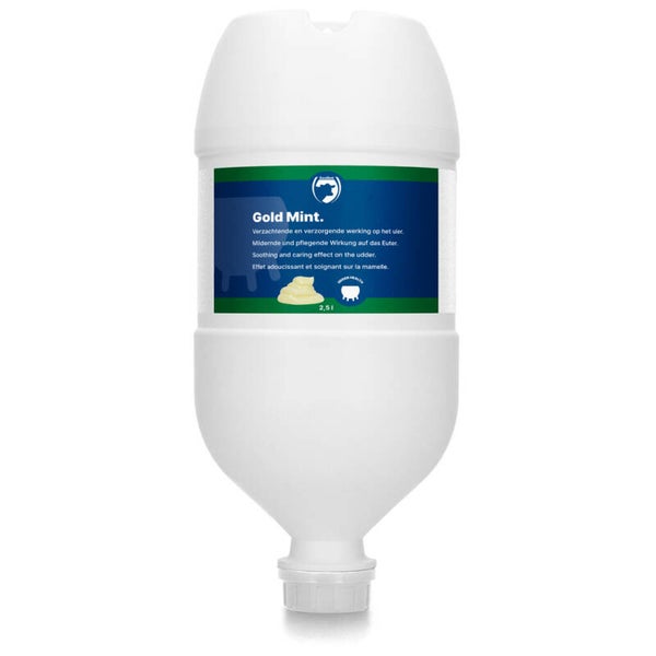 Excellent Gold Mint Hangtube 2,5 l Goudkleurige mint met een verzachtende en verzorgende werking.