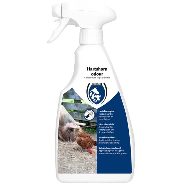 Excellent Hertshoorngeur spray Maakt radicaal een einde aan veren pikken en staart bijten